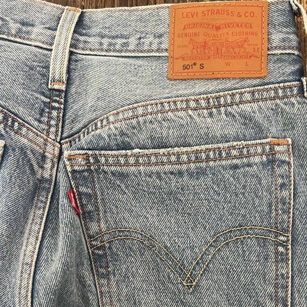 Levi's Premium Skinny Light Blue Denim - Picture 4 of 6